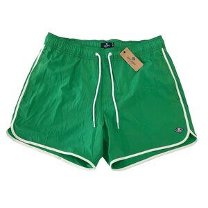 Sperry Meadow Green Standard 5" Classic Lined Swim Trunks PL93218M Mens XXL NEW